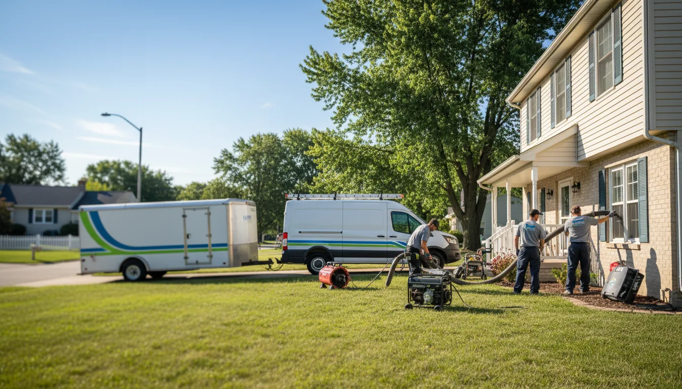 Flooded Basement Restoration And Cleanup With Repair in Bancroft, NE near me
